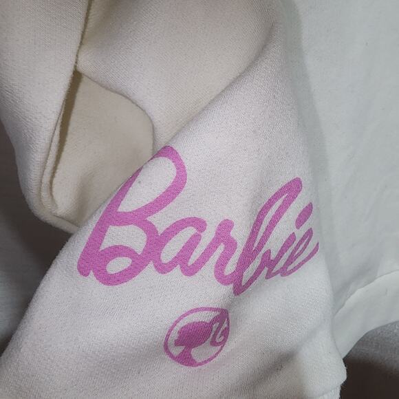Barbie Vacay white women's large sweatshirt - Picture 7 of 8